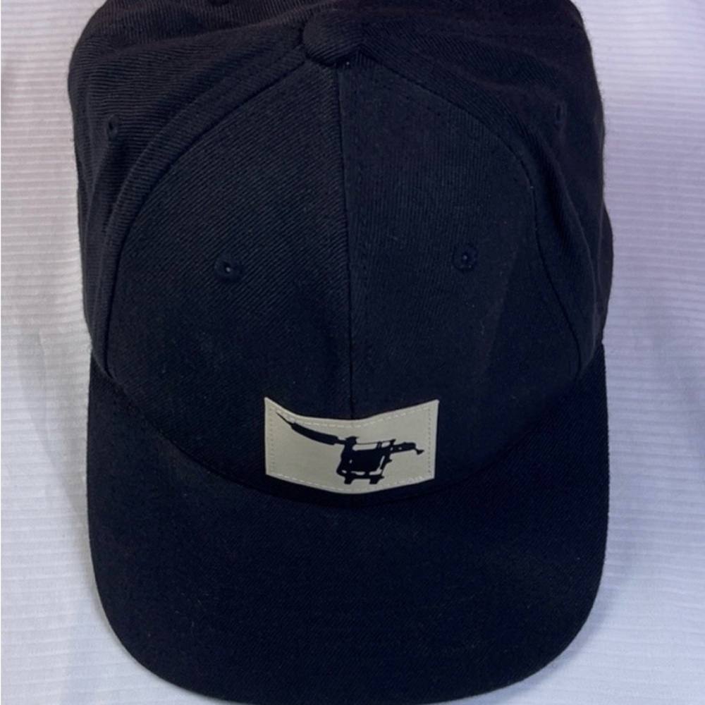 Black Tattoo Gun Artist Graphic Hat